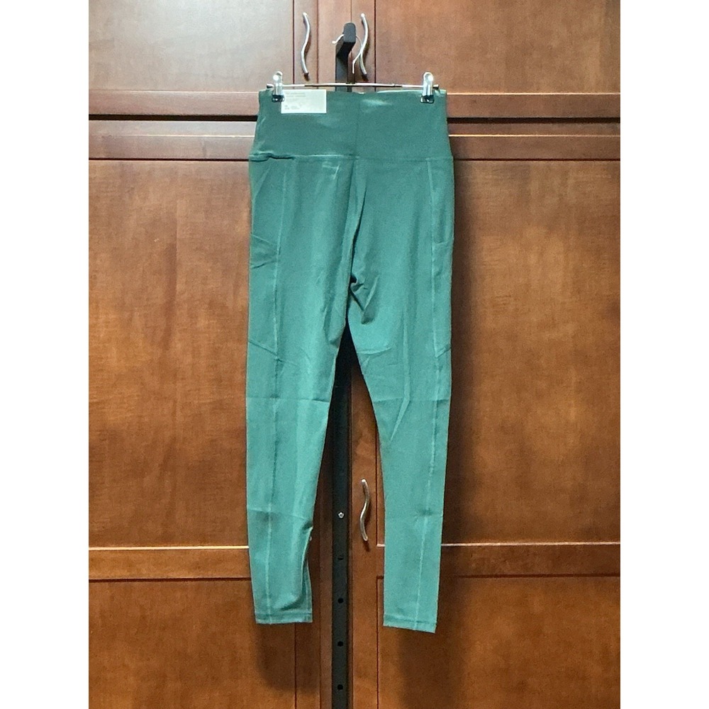 American Eagle Everything Pocket Leggings Women M Green Highest Rise NWT Stretch